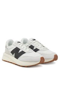 New Balance Sneakersy U370CA Beżowy. Kolor: beżowy. Materiał: skóra, zamsz