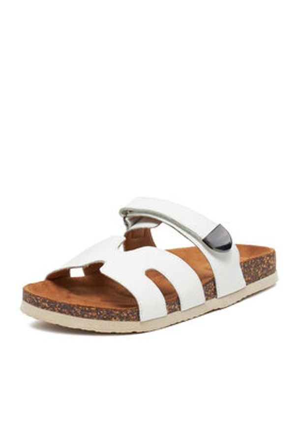 Lasocki Klapki GRD-22010-02 Biały. Kolor: biały. Materiał: skóra