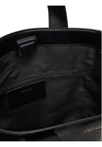 Calvin Klein Torebka Webbing Strap Tote LV04F3289G Czarny. Kolor: czarny. Materiał: skórzane #2