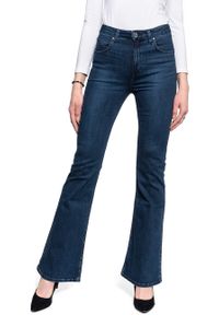 Lee - DAMSKIE SPODNIE JEANSOWE LEE FLARE BO L30FBWRF