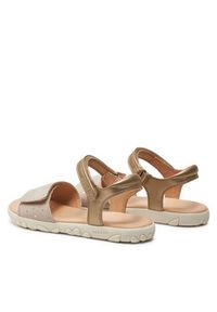 Geox Sandały J Sandal Haiti Girl J028ZA 007NF C0208 D Złoty. Kolor: złoty #4