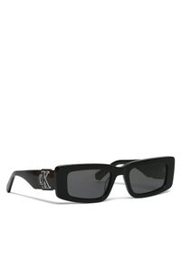 Calvin Klein Jeans Okulary przeciwsłoneczne CKJ23609S Czarny. Kolor: czarny #1