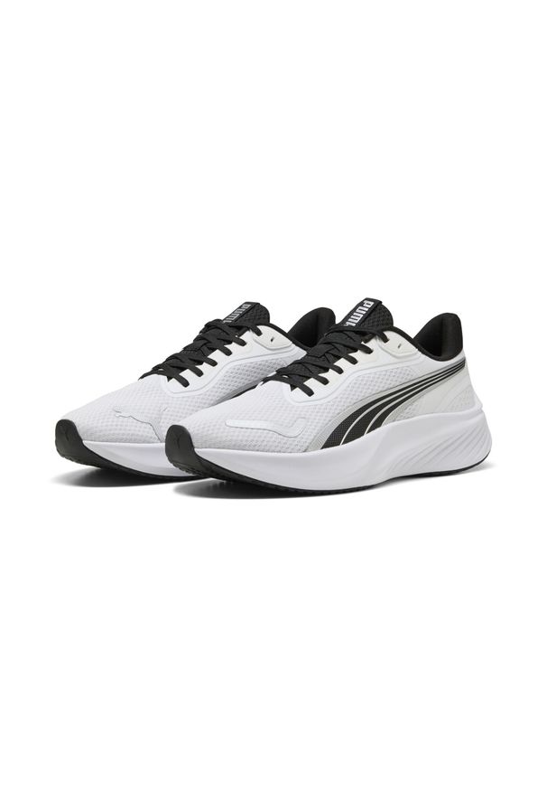 Puma - Buty do biegania Pounce Lite PUMA White Black. Kolor: czarny, biały, wielokolorowy