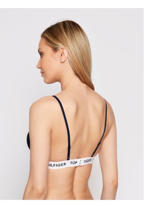 TOMMY HILFIGER - Tommy Hilfiger Biustonosz braletka UW0UW02243 Granatowy. Kolor: niebieski. Materiał: bawełna