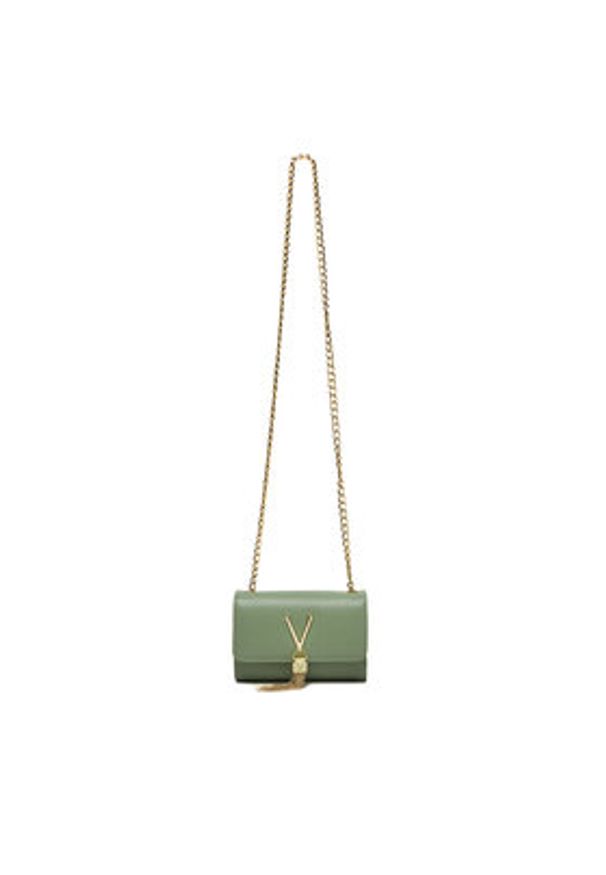 VALENTINO - Valentino Torebka Divina VBS1R403G Zielony. Kolor: zielony. Materiał: skórzane
