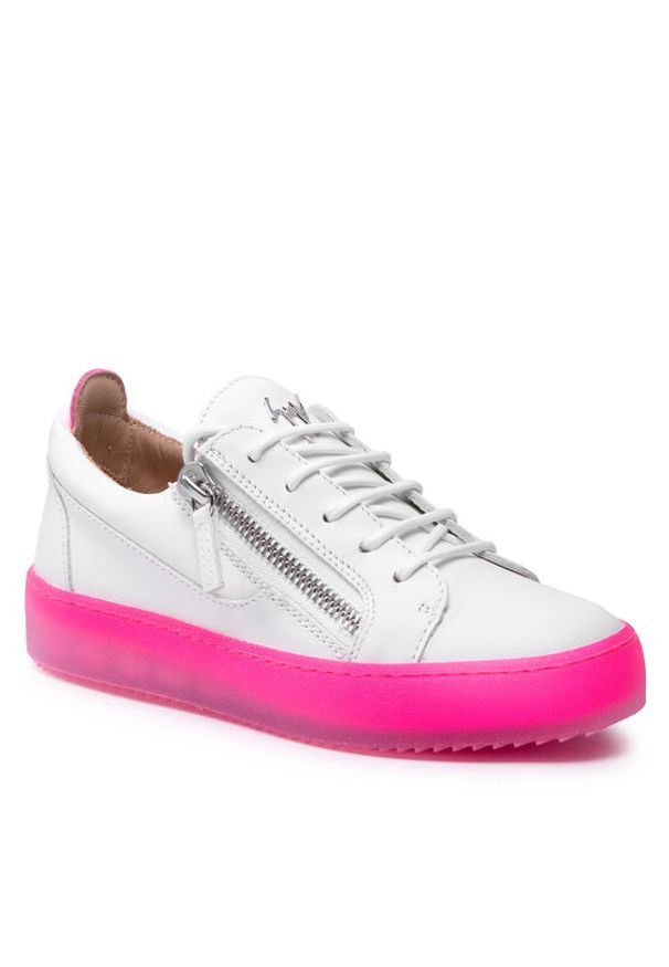 Sneakersy Giuseppe Zanotti. Kolor: biały