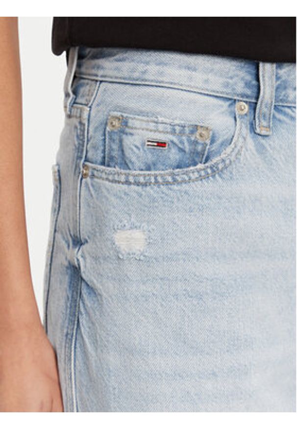 Tommy Jeans Jeansy Claire DW0DW21281 Niebieski Wide Leg. Kolor: niebieski