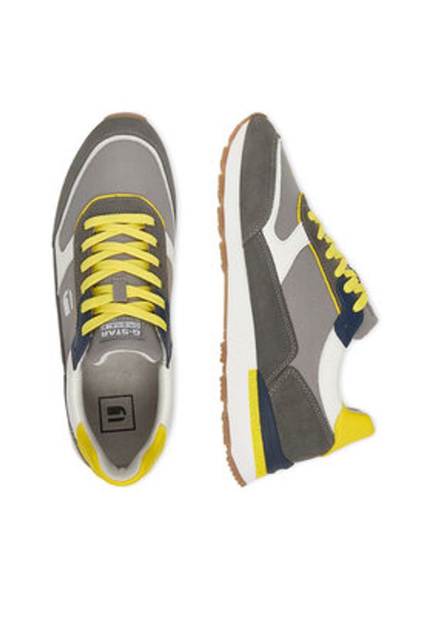 G-Star RAW - G-Star Raw Sneakersy EO-LUK-01 Szary. Kolor: szary. Materiał: skóra, zamsz