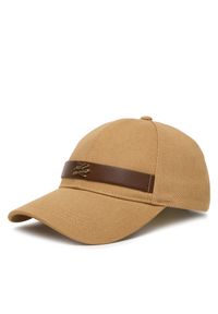 Karl Lagerfeld - Czapka z daszkiem KARL LAGERFELD. Kolor: beżowy #1
