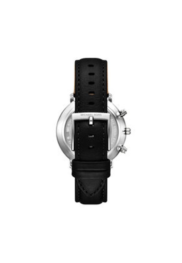 Michael Kors Zegarek Blake MK9208 Czarny. Kolor: czarny. Materiał: skóra