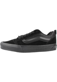 Buty do chodzenia unisex Vans Knu Skool. Zapięcie: sznurówki. Kolor: czarny. Materiał: materiał, zamsz, syntetyk, tkanina, guma. Szerokość cholewki: normalna. Sport: turystyka piesza #2