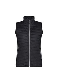 Damska kamizelka hybrydowa CMP. Kolor: szary, wielokolorowy, brązowy. Sport: turystyka piesza #1