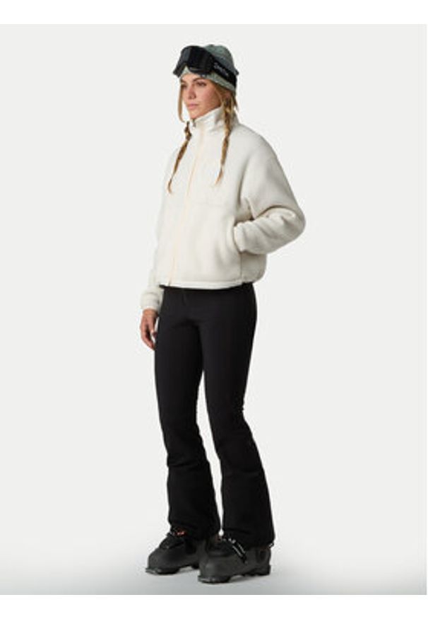 The North Face Polar Yumiori Off-Peak NF0A8EUZ Beżowy Relaxed Fit. Kolor: beżowy. Materiał: syntetyk