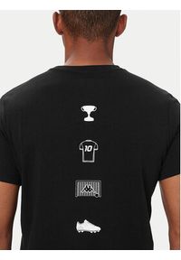 Kappa T-Shirt 322P14W Czarny Regular Fit. Kolor: czarny. Materiał: bawełna #2