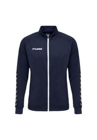 Kurtka Hummel Zip hmlAUTHENTIC Poly. Kolor: niebieski. Materiał: tkanina, poliester. Sport: fitness #1