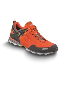 Buty trekkingowe męskie MEINDL Ontario GTX z membraną Gore-tex. Kolor: pomarańczowy. Technologia: Gore-Tex