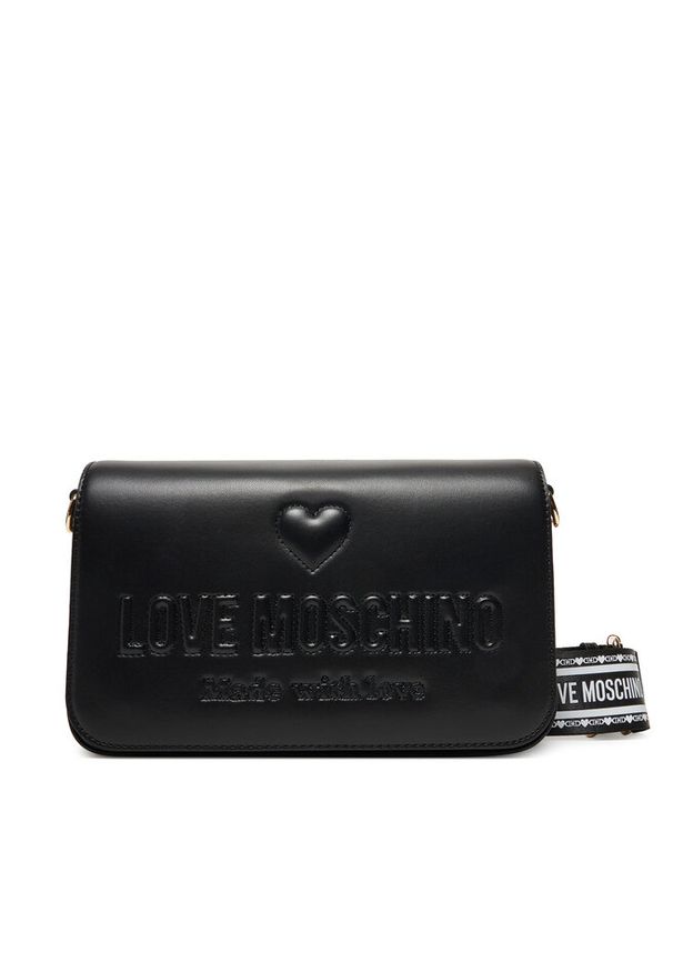 Love Moschino - Torebka LOVE MOSCHINO. Kolor: czarny