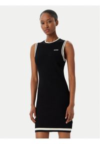 Guess Sukienka dzianinowa V6GK04 Z0648 Czarny Regular Fit. Kolor: czarny. Materiał: syntetyk #1