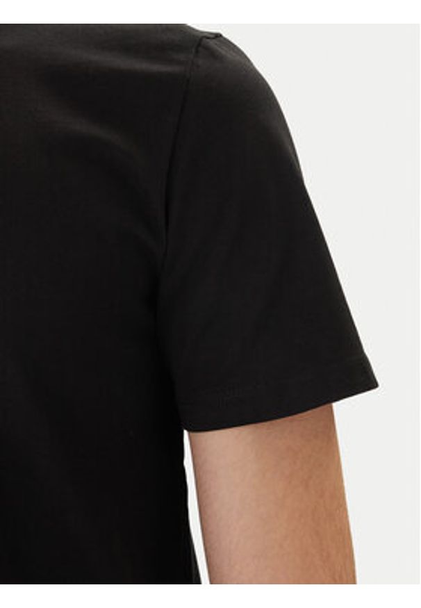 Guess T-Shirt Z6GI06 K2847 Czarny Regular Fit. Kolor: czarny. Materiał: bawełna