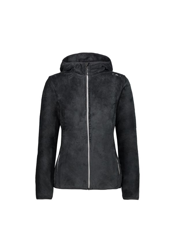 Bluza damska CMP 38P1546. Kolor: szary, wielokolorowy, czarny. Materiał: polar. Sport: turystyka piesza