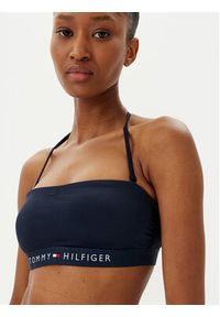 TOMMY HILFIGER - Tommy Hilfiger Góra od bikini UW0UW04136 Granatowy. Kolor: niebieski. Materiał: syntetyk