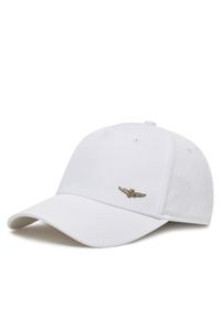 Aeronautica Militare Czapka z daszkiem 251HA1122CT2848 Biały. Kolor: biały. Materiał: bawełna, materiał
