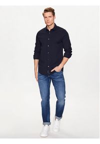 Calvin Klein Jeans Koszula J30J319065 Granatowy Slim Fit. Kolor: niebieski. Materiał: bawełna #4