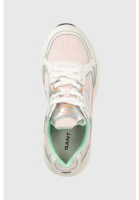 GANT - Gant sneakersy Mardii 24537714.G307 kolor różowy. Nosek buta: okrągły. Zapięcie: sznurówki. Kolor: różowy. Materiał: materiał, guma, włókno. Obcas: na platformie #3