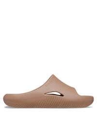 Crocs Klapki Mellow Recovery Slide 208392 Brązowy. Kolor: brązowy