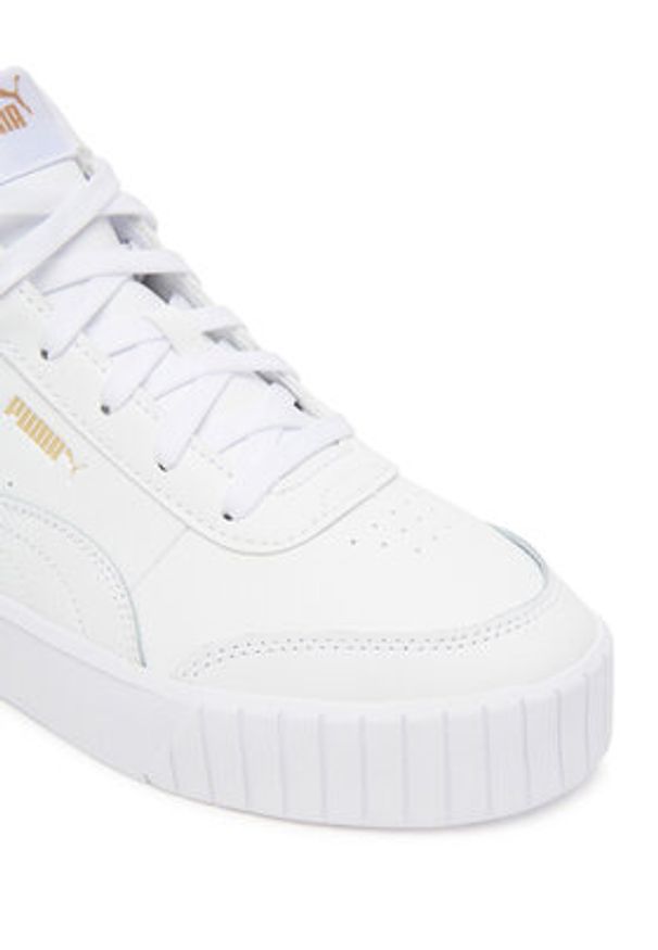 Puma Sneakersy Carina Mia Mid 402640 01 Biały. Kolor: biały. Materiał: skóra