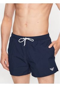 Emporio Armani Underwear Szorty kąpielowe 211756 3R422 06935 Granatowy Regular Fit. Kolor: niebieski. Materiał: syntetyk