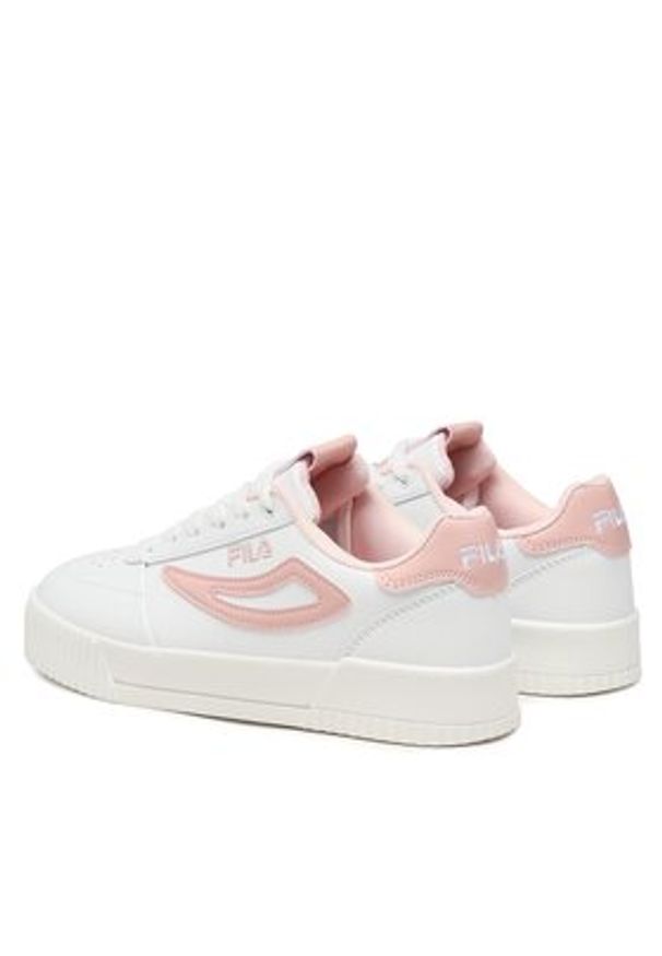 Fila Sneakersy Milena FFW0310_13071 Biały. Kolor: biały. Materiał: skóra