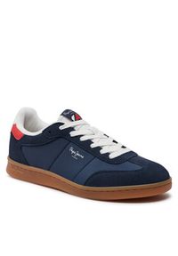 Pepe Jeans Sneakersy Player Combi M PMS00012 Granatowy. Kolor: niebieski #4