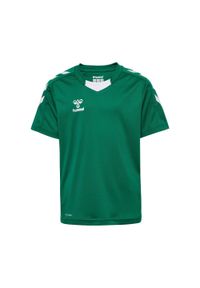 Koszulka dla dzieci Hummel Core Xk. Kolor: zielony. Sport: fitness, piłka nożna #1