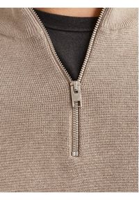 Jack & Jones - Jack&Jones Sweter Milano 12259664 Szary Relaxed Fit. Kolor: szary. Materiał: bawełna #4