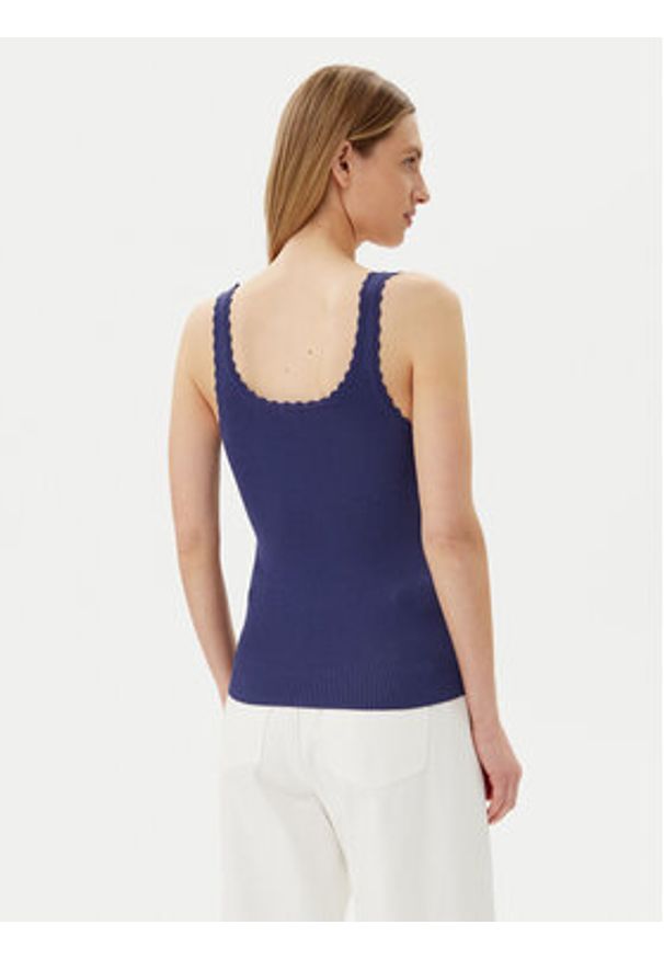 only - ONLY Top Gemma 15314659 Niebieski Regular Fit. Kolor: niebieski. Materiał: wiskoza