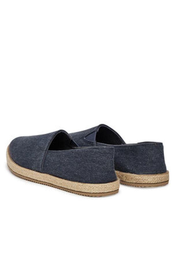Lanetti Espadryle MF1594-1 Niebieski. Kolor: niebieski. Materiał: materiał