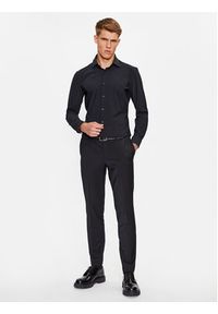 BOSS - Boss Koszula P-Hank-S-Kent-C1-222 50503554 Czarny Slim Fit. Typ kołnierza: kołnierzyk klasyczny. Kolor: czarny. Materiał: syntetyk #4