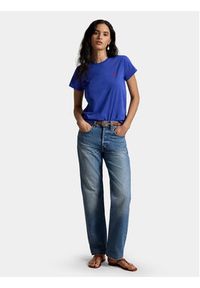 Polo Ralph Lauren T-Shirt 211B14605020 Niebieski Classic Fit. Typ kołnierza: polo. Kolor: niebieski. Materiał: bawełna #4