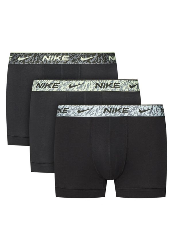 Nike Komplet bokserek 0000KE1008 Czarny. Kolor: czarny. Materiał: bawełna