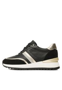 Geox Sneakersy D Desy A A D3500A 08522 C9999 Czarny. Kolor: czarny. Materiał: skóra
