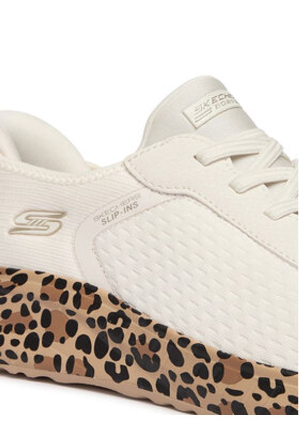 skechers - Skechers Sneakersy BOBS Sport Squad Chaos - Daily Prowl 117246/WHT Biały. Kolor: biały. Materiał: materiał. Model: Skechers Sport