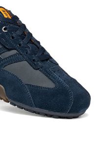 Geox Sneakersy Uomo Snake U4207K 022EK C4078 Granatowy. Kolor: niebieski. Materiał: skóra #5