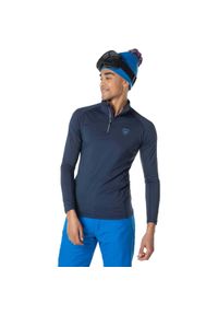 Koszulka termoaktywna Rossignol Classique 1/2 Zip granatowa. Kolor: niebieski. Długość rękawa: długi rękaw. Sezon: zima. Sport: narciarstwo