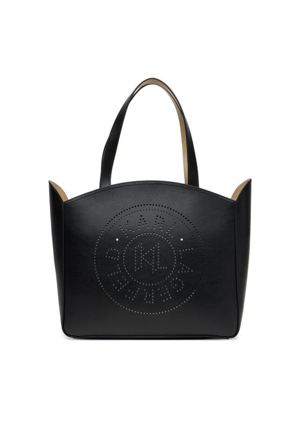 Karl Lagerfeld - KARL LAGERFELD Torebka A3W30043 Czarny. Kolor: czarny. Materiał: skórzane