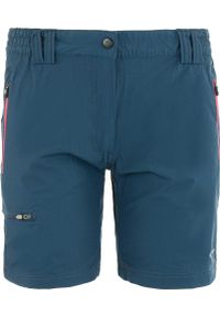 GALEO - Damskie Szorty McKees Etna Indigo - Wygodne Bawełniane Stretch. Kolor: niebieski. Materiał: bawełna. Sezon: lato. Sport: turystyka piesza