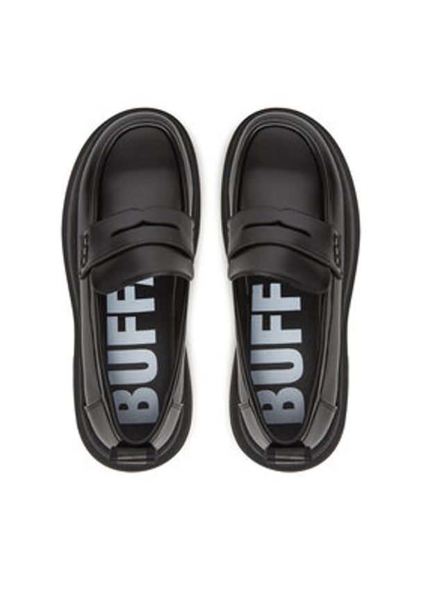 Buffalo Loafersy Pluto Loafer 1624086 Czarny. Kolor: czarny. Materiał: skóra