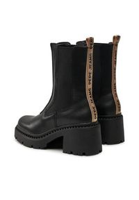 Pepe Jeans Botki Glen PLS50550 Czarny. Kolor: czarny. Materiał: skóra #4