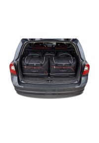 KJUST - Torby Do Bagażnika Volvo V70 2007-2016 5Szt Kjust. Kolor: czarny. Styl: sportowy #1