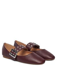 Steve Madden Baleriny Atlantica SM11004770 Bordowy. Kolor: czerwony. Materiał: zamsz, skóra #4